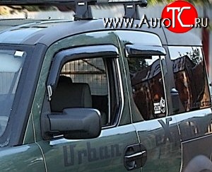 999 р. Комплект дефлекторов окон (ветровиков) 4 шт. (YH2) Russtal Honda Element 1 YH дорестайлинг (2003-2006)  с доставкой в г. Вологда