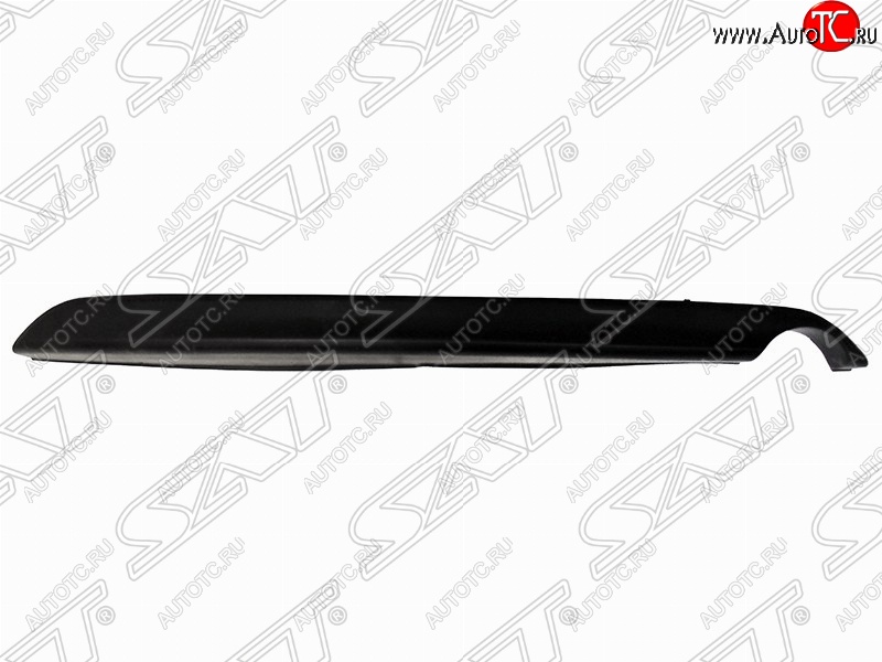 659 р. Накладка заднего бампера SAT (нижняя часть) Honda Fit GE дорестайлинг (2007-2010) (Неокрашенная)  с доставкой в г. Вологда