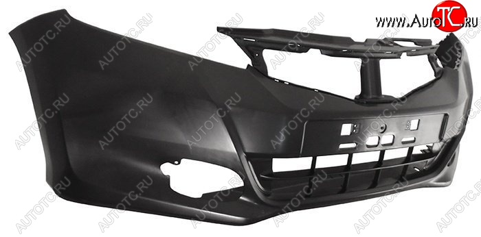 3 699 р. Передний бампер SAT  Honda Fit  2 (2010-2012) GE 1-ый рестайлинг (Неокрашенный)  с доставкой в г. Вологда