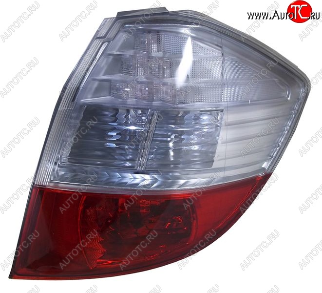 1 389 р. Правый фонарь задний SAT (белый) Honda Fit GE дорестайлинг (2007-2010)  с доставкой в г. Вологда