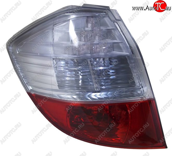 1 259 р. Левый фонарь SAT (белый) Honda Fit GE дорестайлинг (2007-2010)  с доставкой в г. Вологда