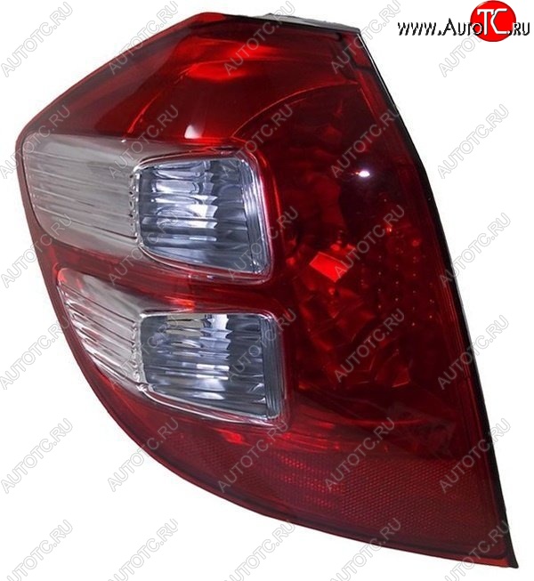 1 389 р. Левый фонарь SAT (красный) Honda Fit GE дорестайлинг (2007-2010)  с доставкой в г. Вологда