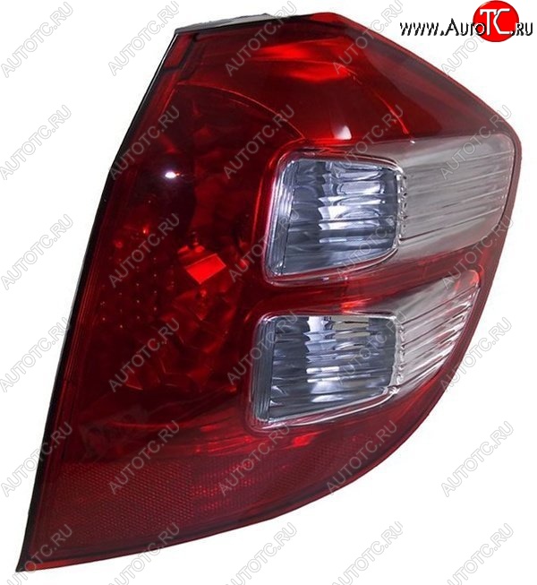 1 389 р. Правый фонарь задний SAT (красный) Honda Fit GE дорестайлинг (2007-2010)  с доставкой в г. Вологда