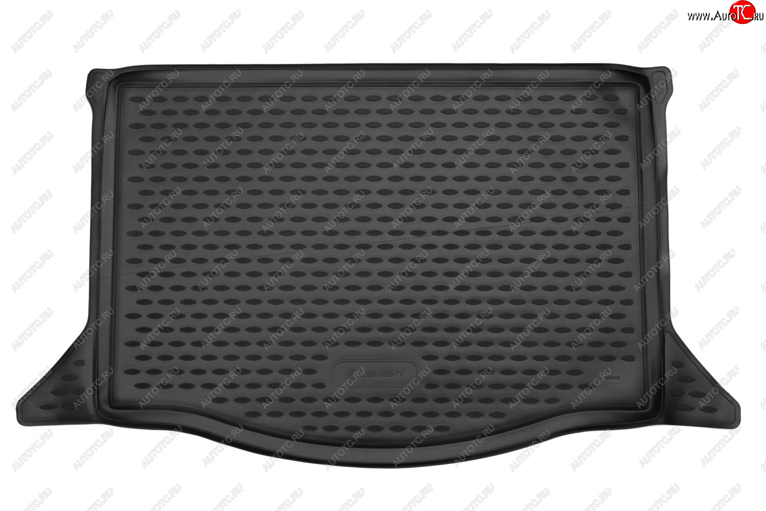 2 299 р. Коврик багажника Element (полиуретан) Honda Fit GE дорестайлинг (2007-2010) (Черный)  с доставкой в г. Вологда