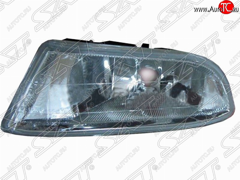 659 р. Левая противотуманная фара SAT Honda Fit Aria GD рестайлинг седан (2005-2009)  с доставкой в г. Вологда