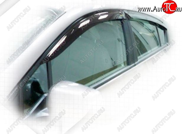 2 079 р. Дефлектора окон CA-Plastiс  Honda Insight  ZE2 (2009-2011) хэтчбэк 5 дв. дорестайлинг (Classic полупрозрачный)  с доставкой в г. Вологда