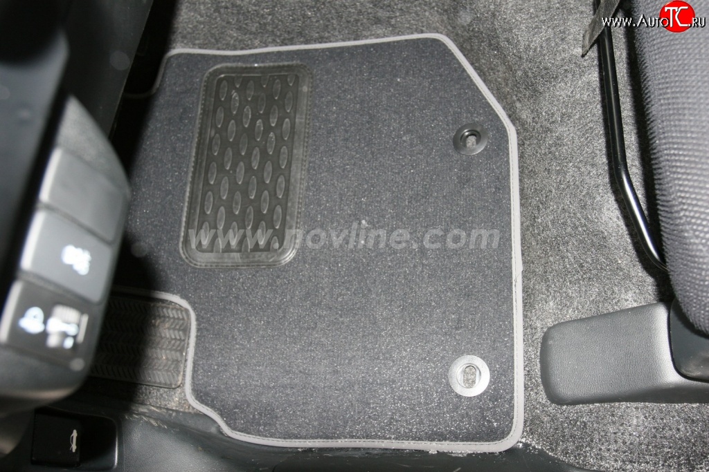 135 р. Комплект ковриков в салон (хетчбек) Element 5 шт. (текстиль) Honda Jazz (2008-2015)  с доставкой в г. Вологда