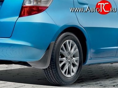 1 119 р. Задние брызговики NovLine 2 шт. Honda Jazz (2008-2015)  с доставкой в г. Вологда
