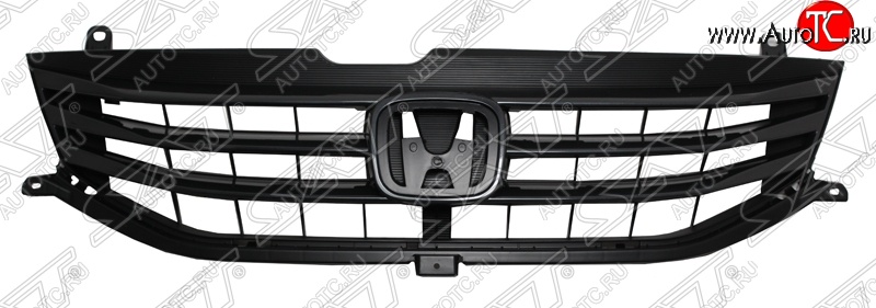 2 169 р. Решётка радиатора SAT  Honda Odyssey  4 (2008-2013) (Неокрашенная)  с доставкой в г. Вологда