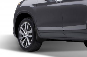 2 379 р. Брызговики Frosch (optimum) Honda Pilot YF6 рестайлинг (2018-2021) (Передние)  с доставкой в г. Вологда. Увеличить фотографию 2