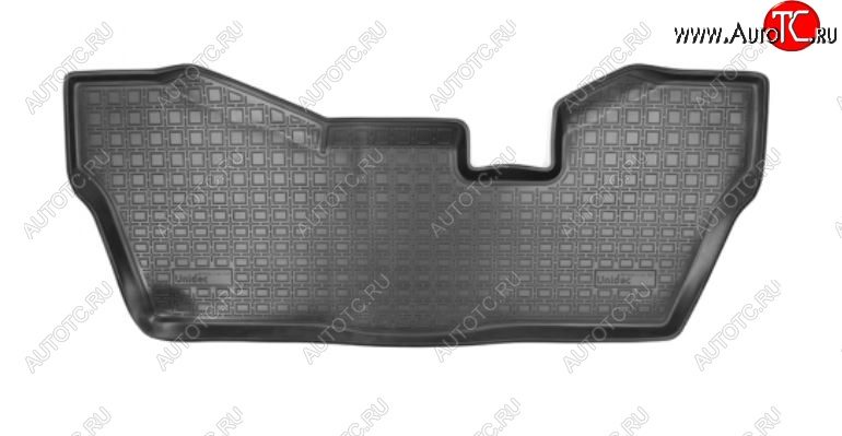 1 179 р. Коврик в салон 3-го ряда Noplast Honda Pilot YF6 рестайлинг (2018-2021) (Серый)  с доставкой в г. Вологда