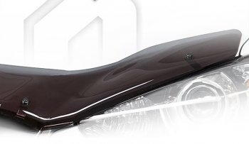 Дефлектор капота CA-Plastiс Honda Pilot YF4 дорестайлинг (2008-2011)