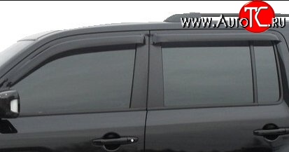 999 р. Комплект дефлекторов окон (ветровиков) 4 шт. Russtal Honda Pilot YF4 дорестайлинг (2008-2011)  с доставкой в г. Вологда