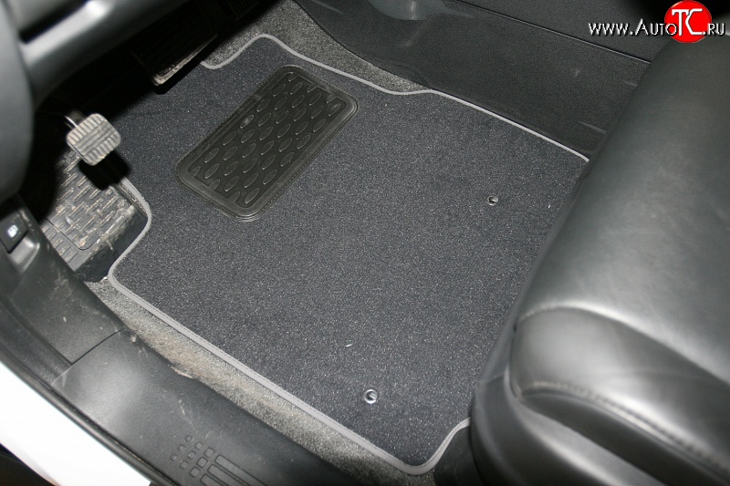 2 789 р. Коврик в салони Element 5 шт. (текстиль) Honda Pilot YF4 рестайлинг (2011-2015)  с доставкой в г. Вологда