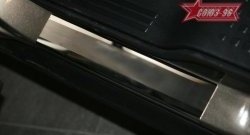 2 519 р. Накладки на внутренние пороги Souz-96 Honda Pilot YF4 рестайлинг (2011-2015)  с доставкой в г. Вологда. Увеличить фотографию 2