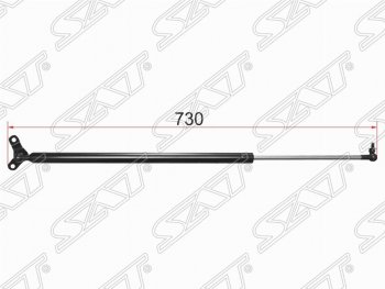 Левый упор крышки багажника SAT (газовый) Honda Stream  1 RN1,RN3 (2000-2004)  дорестайлинг