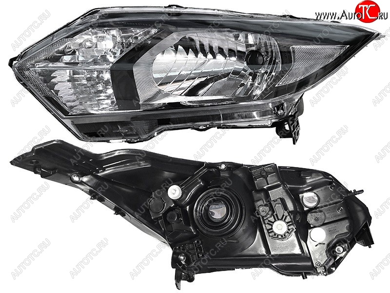 20 799 р. Левая фара SAT (галоген) Honda Vezel RU3, RU4, RU1, RU2 дорестайлинг (2013-2018)  с доставкой в г. Вологда