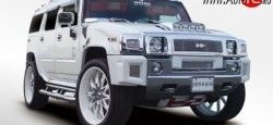 8 149 р. Люстра Style под противотуманные фары на капот HUMMER H2 (2002-2009)  с доставкой в г. Вологда. Увеличить фотографию 2