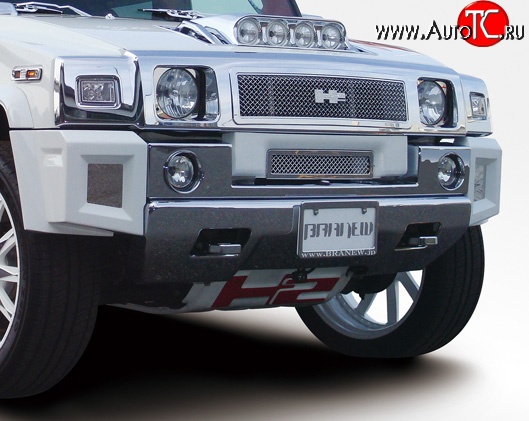 8 149 р. Люстра Style под противотуманные фары на капот HUMMER H2 (2002-2009)  с доставкой в г. Вологда