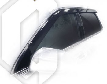 2 199 р. Дефлектора окон CA-Plastic Hyundai Palisade LX2 (2018-2022) (серия Classic полупрозрачный, Без хром молдинга)  с доставкой в г. Вологда. Увеличить фотографию 2
