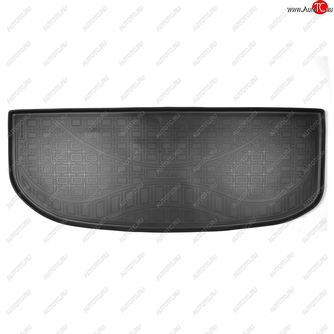 1 299 р. Коврик багажника Norplast (7 мест, разложенный 3 ряд) Hyundai Palisade LX2 (2018-2022) (Цвет: черный)  с доставкой в г. Вологда