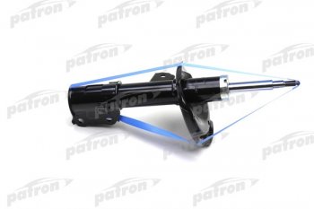 2 479 р. Амортизатор передний (левый) PATRON KIA Rio 2 JB дорестайлинг седан (2005-2009)  с доставкой в г. Вологда. Увеличить фотографию 2