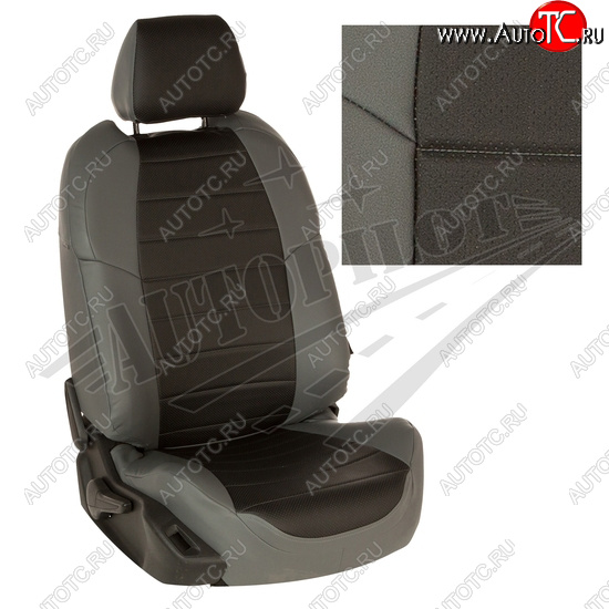 8 249 р. Чехлы сидений AUTOPILOT Экокожа (60/40) Hyundai Creta GS (2015-2021) дорестайлинг, рестайлинг (Серый + Черный) с доставкой в г. Вологда Увеличить фотографию 1 8 249 р. Чехлы сидений AUTOPILOT Экокожа (60/40) Hyundai Creta GS (2015-2021) дорестайлинг, рестайлинг (Серый + Черный) с доставкой в г. Вологда