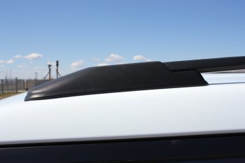 8 649 р. Комплект рейлингов АПС Hyundai Creta GS дорестайлинг (2015-2019) (Серебристые без поперечин )  с доставкой в г. Вологда. Увеличить фотографию 4