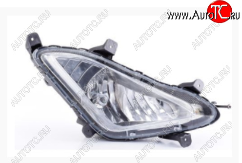4 389 р. Комплект противотуманных фар (с проводкой и кнопкой) BodyParts  Hyundai Elantra  MD (2013-2016) рестайлинг  с доставкой в г. Вологда