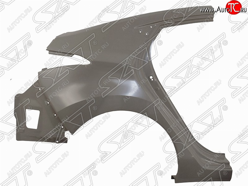 4 999 р. Правое крыло заднее SAT Hyundai Elantra MD дорестайлинг (2010-2013) (Неокрашенное)  с доставкой в г. Вологда