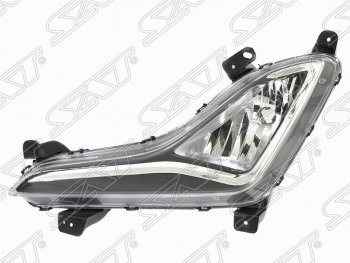 Левая противотуманная фара SAT (не под оправу) Hyundai Elantra  MD (2013-2016) рестайлинг