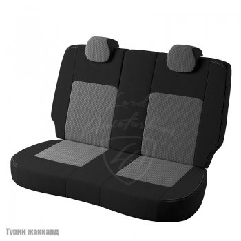 6 399 р. Чехлы для сидений Lord Autofashion Турин (жаккард) Hyundai Elantra MD дорестайлинг (2010-2013) (Черный, вставка Люкс-94)  с доставкой в г. Вологда. Увеличить фотографию 2