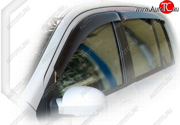 1 999 р. Дефлектора окон CA-Plastiс  Hyundai Getz  TB (2005-2010) хэтчбэк 5 дв. рестайлинг (Classic полупрозрачный)  с доставкой в г. Вологда