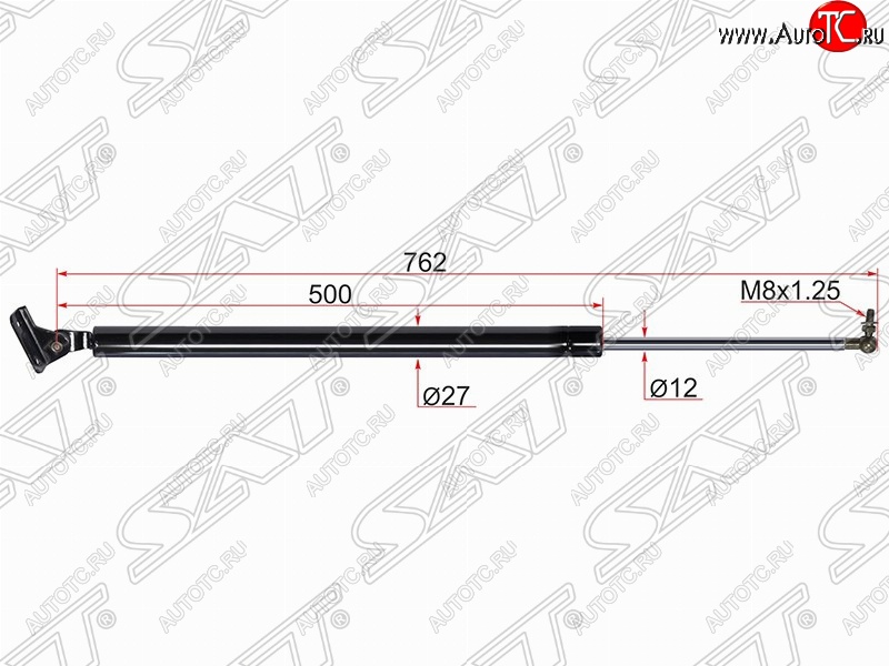 899 р. Правый упор крышки багажника SAT (газовый) Hyundai Starex/H1 A1 дорестайлинг (1997-2004)  с доставкой в г. Вологда