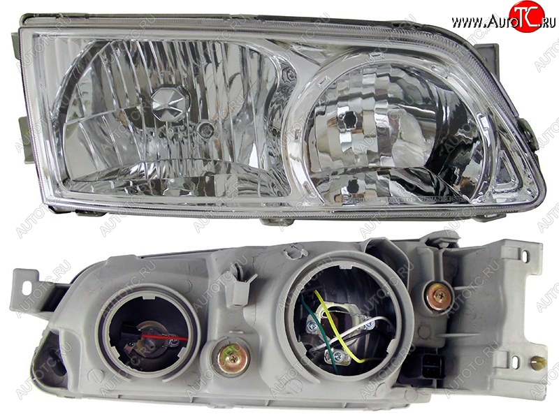 3 899 р. Правая передняя фара SAT (manual) Hyundai Starex/H1 A1 дорестайлинг (1997-2004)  с доставкой в г. Вологда