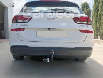22 699 р. Фаркоп Aragon. (шар A) Hyundai I30 3 PD универсал (2017-2020)  с доставкой в г. Вологда. Увеличить фотографию 5