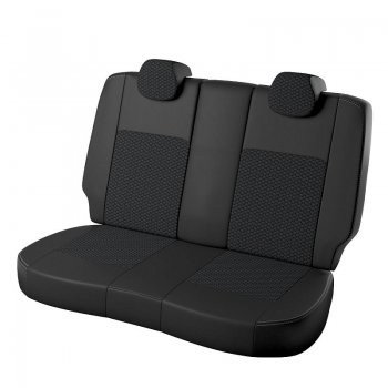 5 999 р. Чехлы для сидений Lord Autofashion Турин (экокожа, жаккард) Hyundai I30 2 GD дорестайлинг, хэтчбэк 5 дв. (2011-2015) (Чёрный, вставка жаккард Вега)  с доставкой в г. Вологда. Увеличить фотографию 2