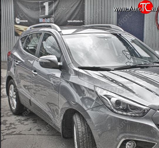 8 999 р. Рейлинги крыши OE Style Hyundai IX35 LM дорестайлинг (2009-2013)  с доставкой в г. Вологда