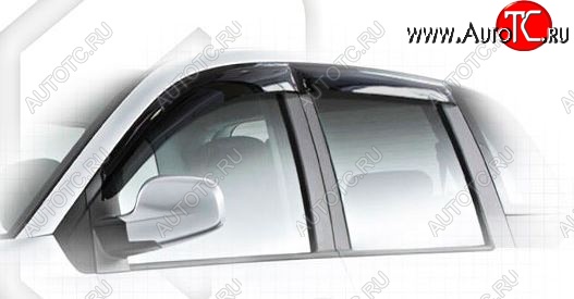 1 999 р. Дефлектора окон CA-Plastiс  Hyundai Matrix  1 FC (2008-2010) 2-ой рестайлинг (Classic полупрозрачный, Без хром. молдинга)  с доставкой в г. Вологда