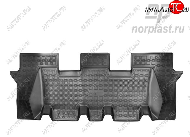 999 р. Коврик салонный Noplast (3 ряд) Hyundai Santa Fe TM дорестайлинг (2018-2021)  с доставкой в г. Вологда