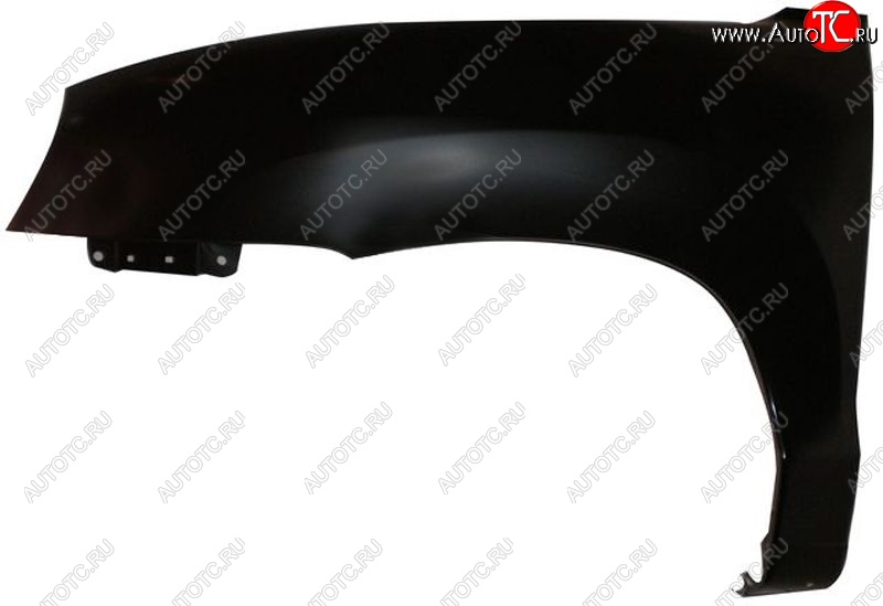 4 499 р. Левое переднее крыло SAT (пр-во Тайвань) Hyundai Santa Fe SM (2000-2012) (Неокрашенное)  с доставкой в г. Вологда