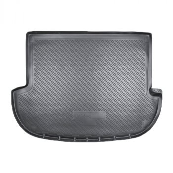 Коврик в багажник Norplast Unidec Hyundai Santa Fe CM дорестайлинг (2006-2009) (Цвет: черный)