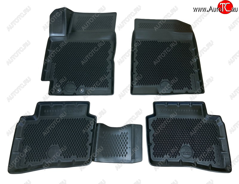 3 599 р. Коврики салона DELFORM ❞EVA 3D Premium❝ (термоэластопласт/ТЭП) KIA Rio X рестайлинг (2020-2025)  с доставкой в г. Вологда