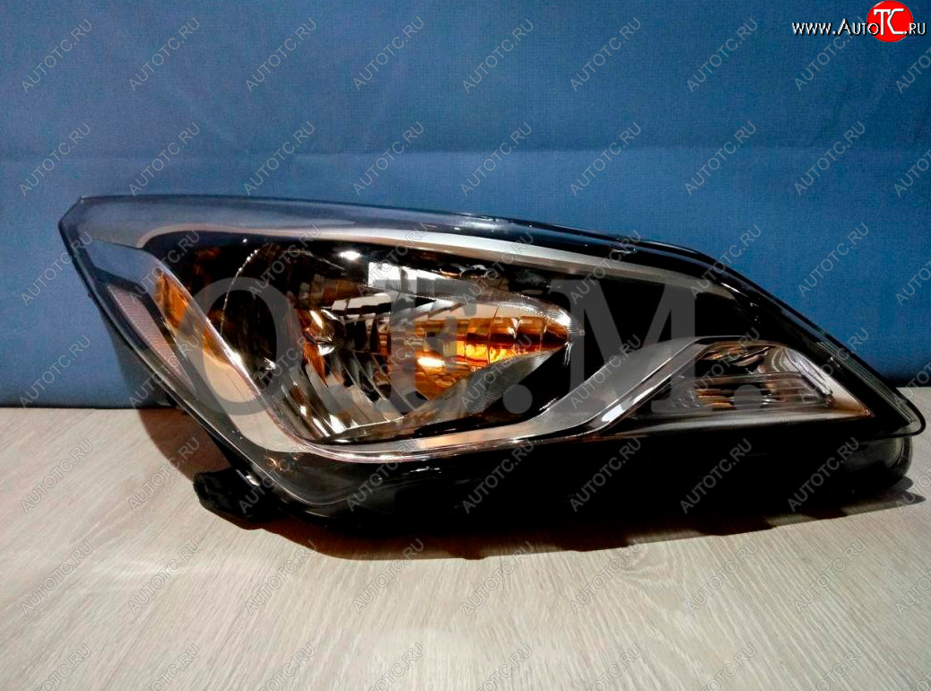 11 449 р. Правая передняя фара O.E.M  Hyundai Solaris  RBr (2014-2017) седан рестайлинг  с доставкой в г. Вологда