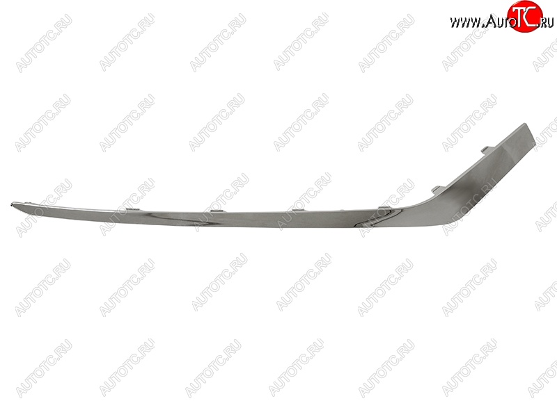 859 р. Правый молдинг на передний бампер (хром) SAT Hyundai Sonata LF рестайлинг (2017-2019)  с доставкой в г. Вологда