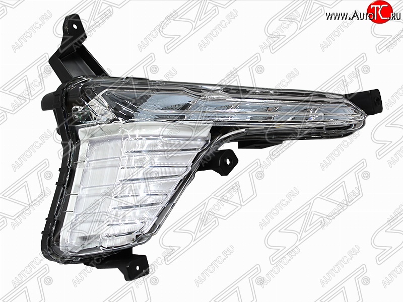 3 799 р. Левая противотуманная фара SAT (LED) Hyundai Sonata LF рестайлинг (2017-2019)  с доставкой в г. Вологда
