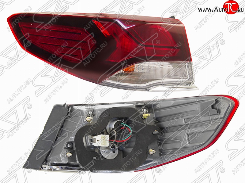 3 099 р. Левый задний фонарь SAT Hyundai Sonata LF рестайлинг (2017-2019)  с доставкой в г. Вологда
