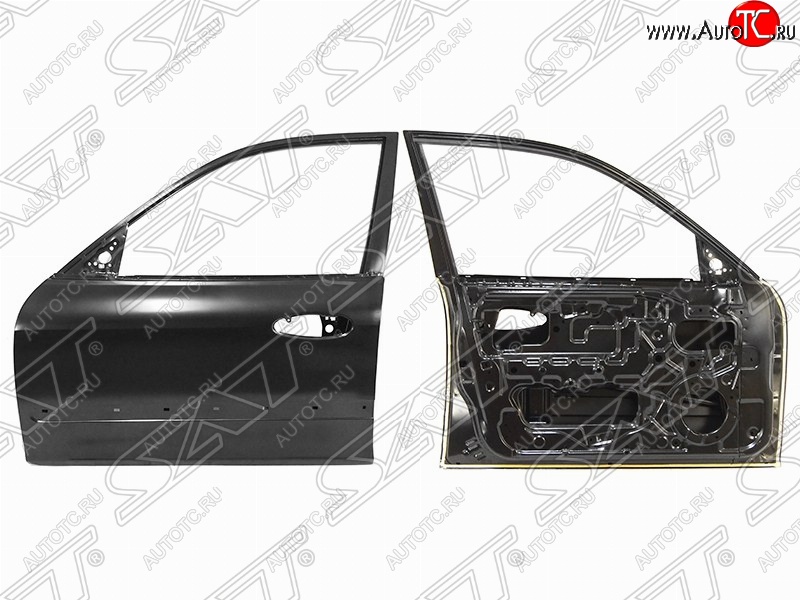 9 499 р. Левая дверь передняя SAT Hyundai Sonata EF рестайлинг ТагАЗ (2001-2013) (Неокрашенная)  с доставкой в г. Вологда