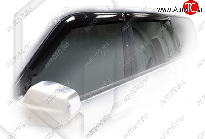 1 899 р. Дефлектора окон CA-Plastiс  Hyundai Terracan  HP (2001-2007) дорестайлинг, рестайлинг (Classic полупрозрачный, Без хром молдингов)  с доставкой в г. Вологда