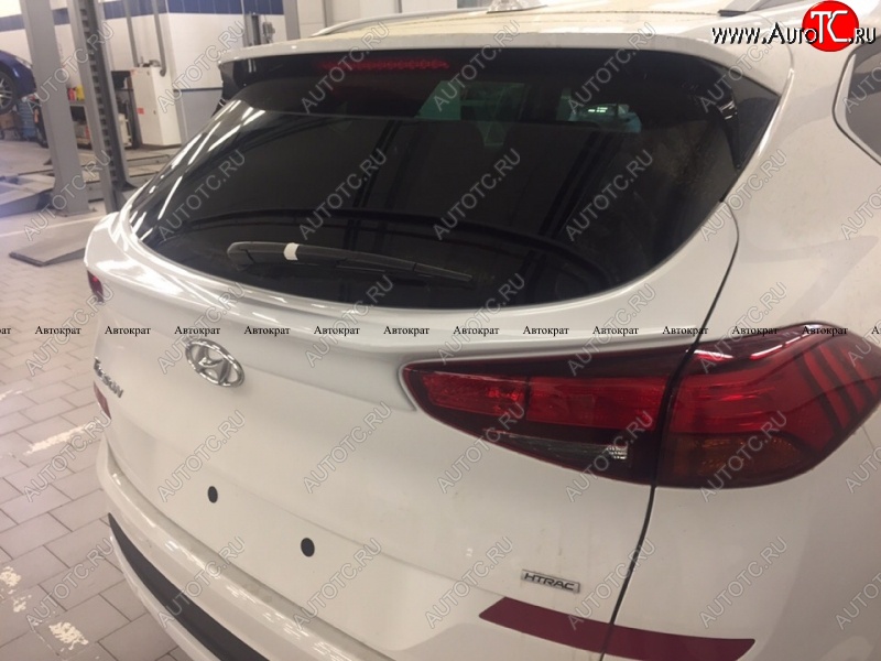 4 499 р. Спойлер АВТОКРАТ Hyundai Tucson TL рестайлинг (2018-2021) (Неокрашенный)  с доставкой в г. Вологда